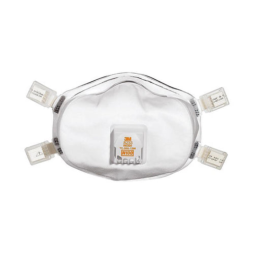 3M 8233 N100 Disposable Particulate Respirator White 1 pc