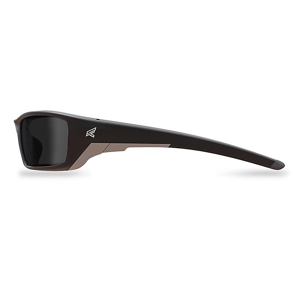 Edge Eyewear SR116 Reclus Safety Glasses Smoke Lens Black Frame 1/pc.
