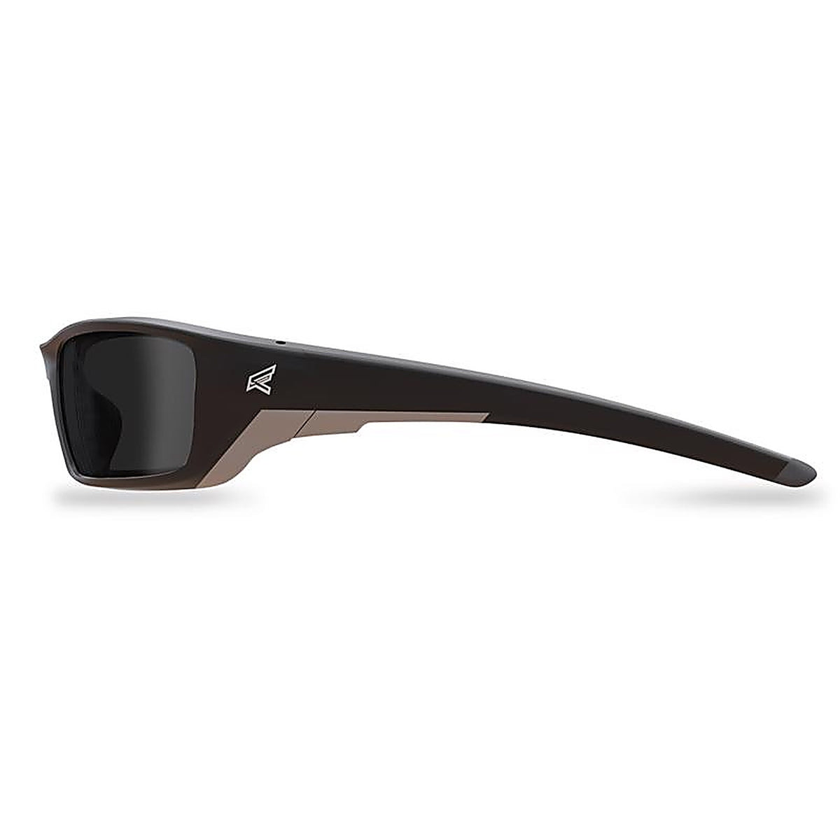 Edge Eyewear SR116 Reclus Safety Glasses Smoke Lens Black Frame 1/pc.
