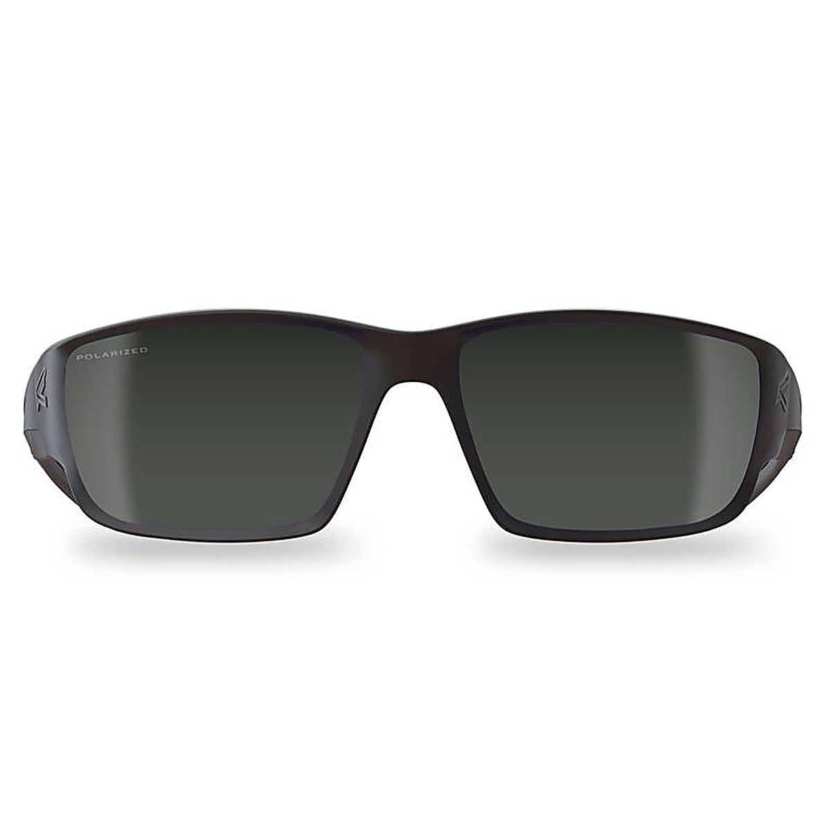 Edge Eyewear TSK21-G15-7 Kazbek Polarized G-15 Safety Glasses Silver Mirror Lens Black Frame 1/pc.
