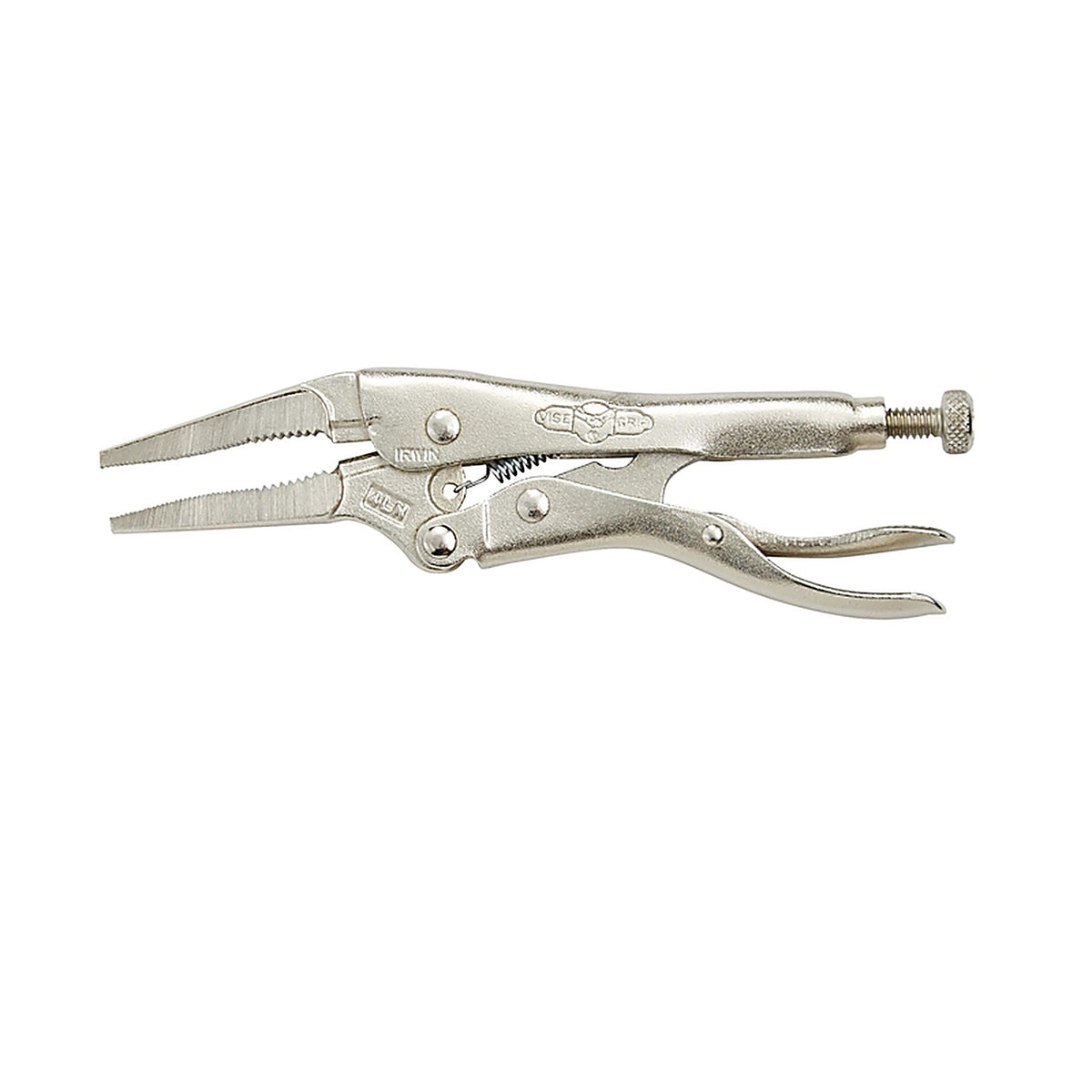 Irwin 1602L3 Vise-Grip 4 in. Alloy Steel Long Nose Locking Pliers