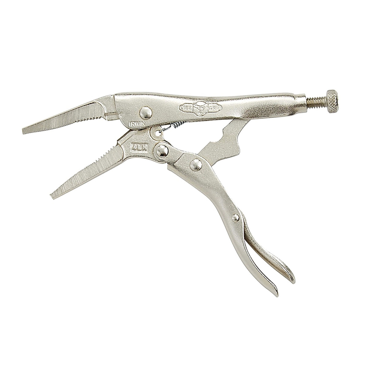 Irwin 1602L3 Vise-Grip 4 in. Alloy Steel Long Nose Locking Pliers