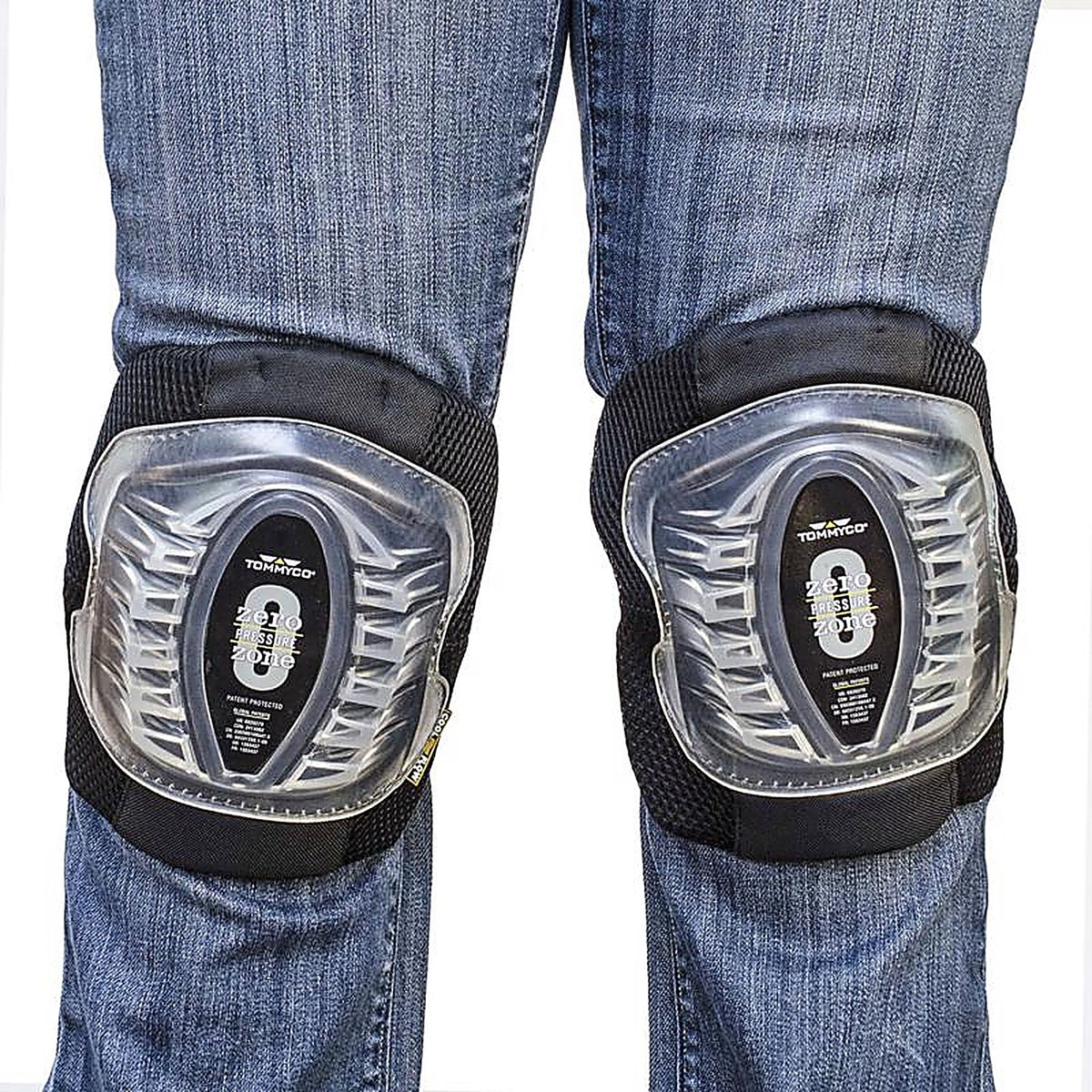 TommyCo GEL227 GELite 6 in. L x 4.5 in. W Gel Knee Pads Black One Size Fits All