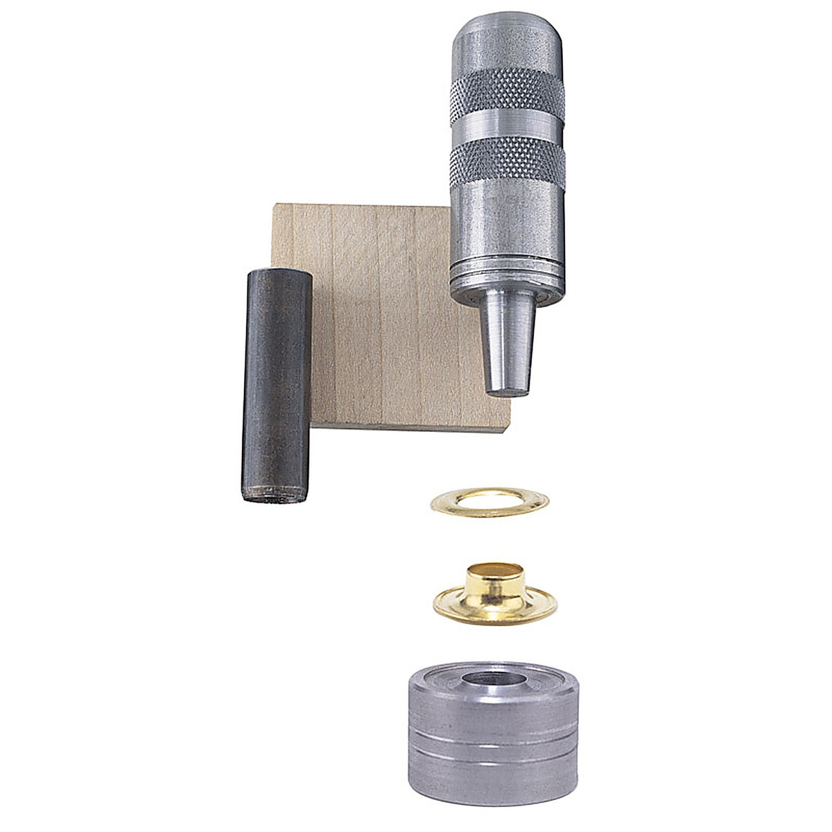 General Tools 71260 1/4 in. Dia. Brass Grommet Kit 48/Pack
