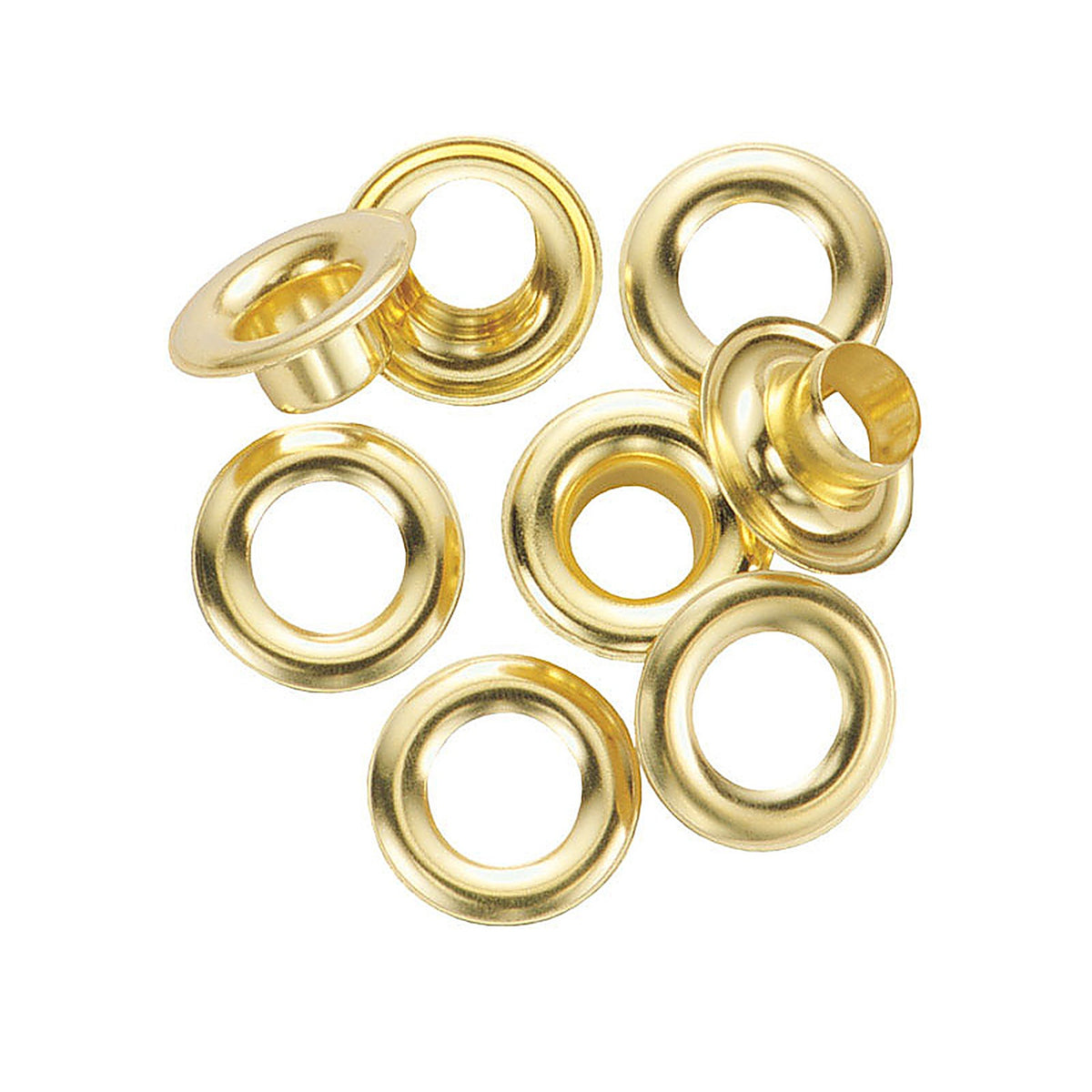 General Tools 1261-2 3/8 in. Dia. x 0.375 in. Dia. Brass Grommet 24/Pack