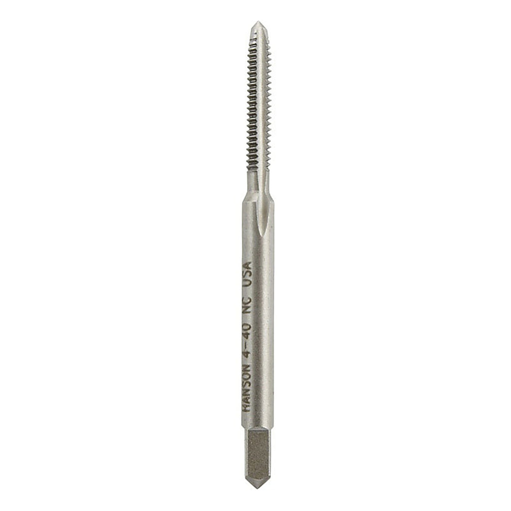 Irwin 8012 Hanson High Carbon Steel SAE Plug Tap 4-40NS 1/pc.