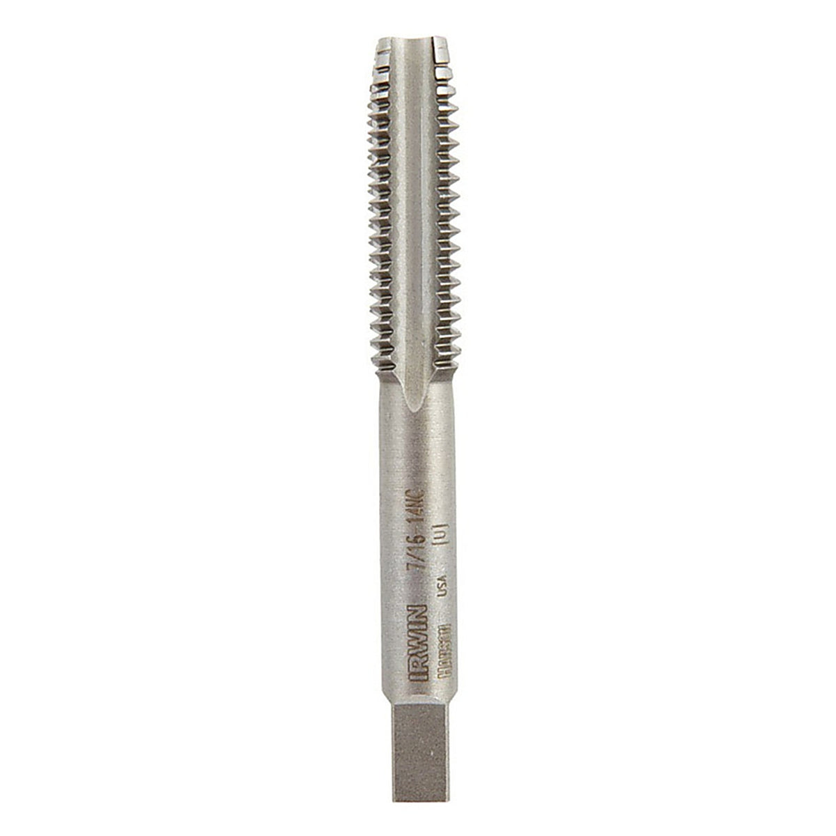 Irwin 8139 Hanson High Carbon Steel SAE Fraction Tap 7/16 in.-14NC 1/pc.
