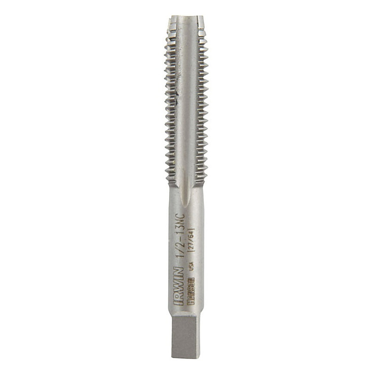 Irwin 8144 Hanson High Carbon Steel SAE Fraction Tap 1/2 in.-13NC 1/pc.