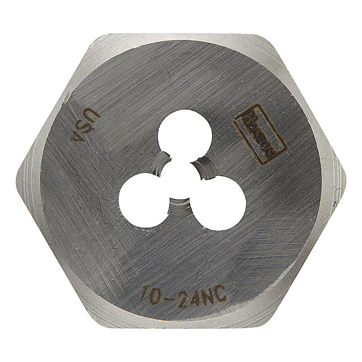 Irwin 9328 Hanson High Carbon Steel SAE Hexagon Die 10-24NC 1/pc.