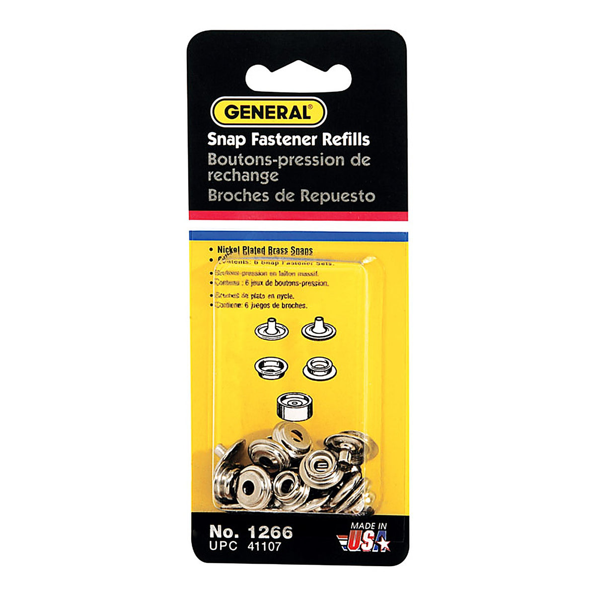 General Tools 1266 6/Pack