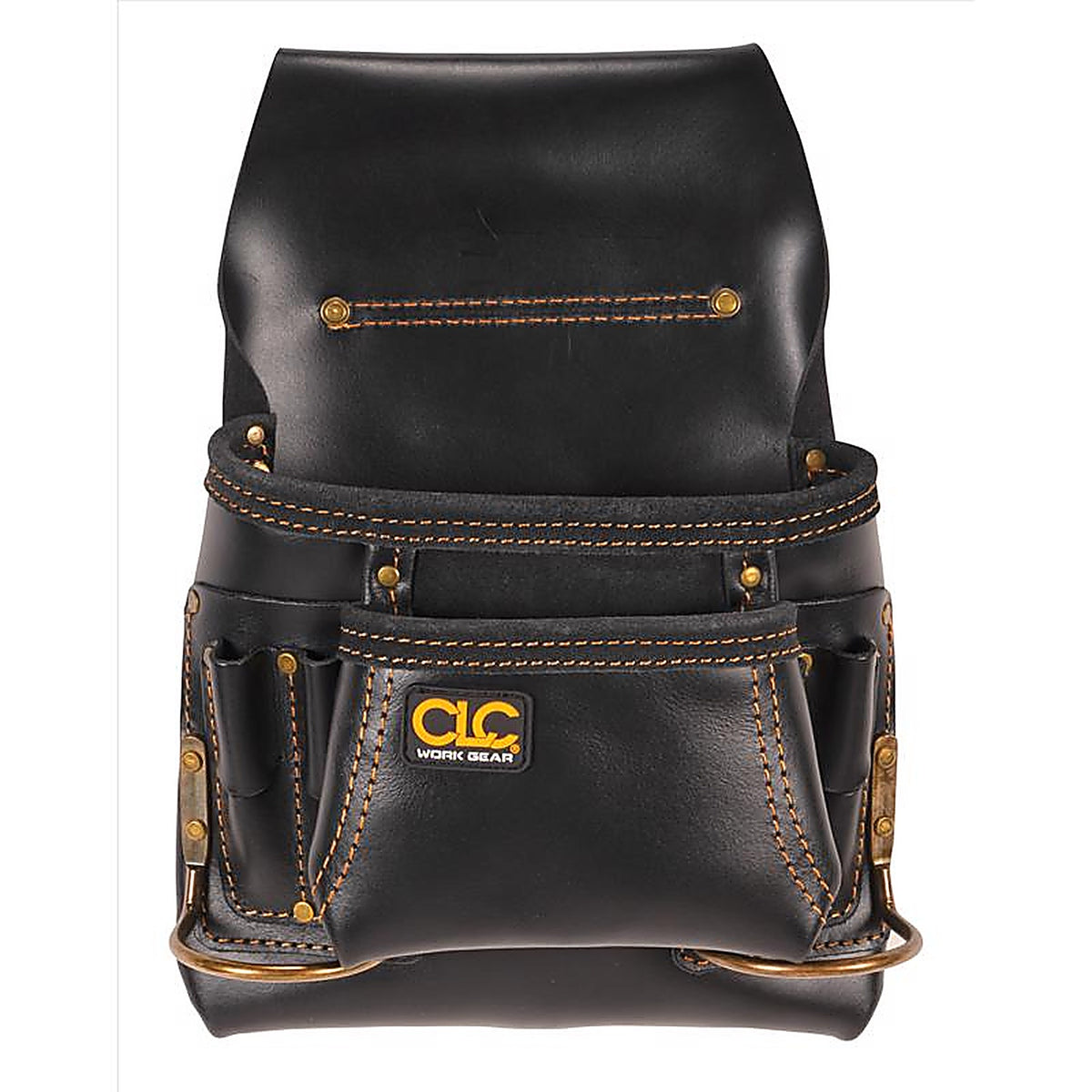 CLC 178234 4.25 in. W X 13.5 in. H Leather Tool Bag 8 pocket Tan 1 pc
