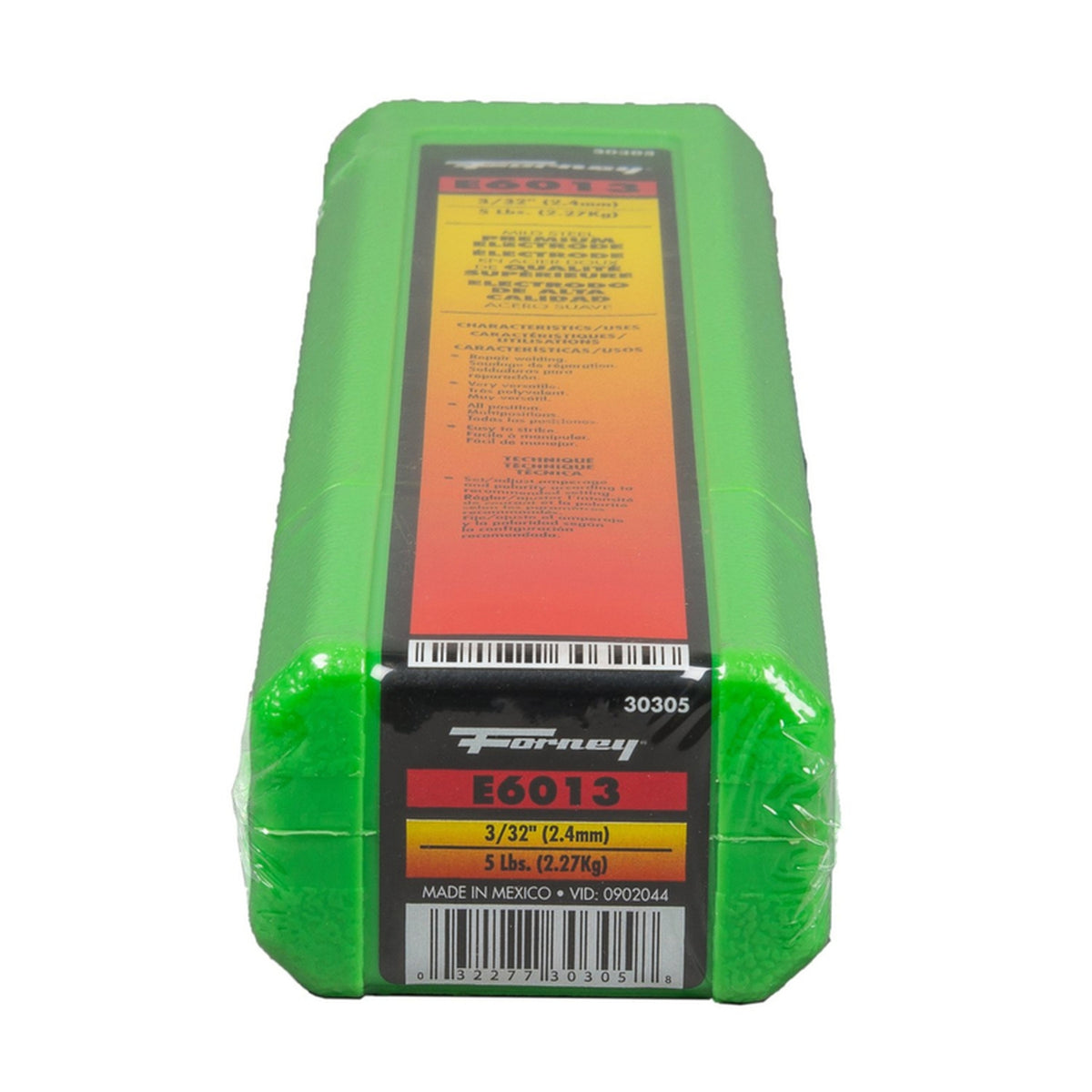 Forney 30305 3/32 in. D X 14.6 in. L E6013 Mild Steel Welding Electrodes 83000 psi 5 lb 1 pk