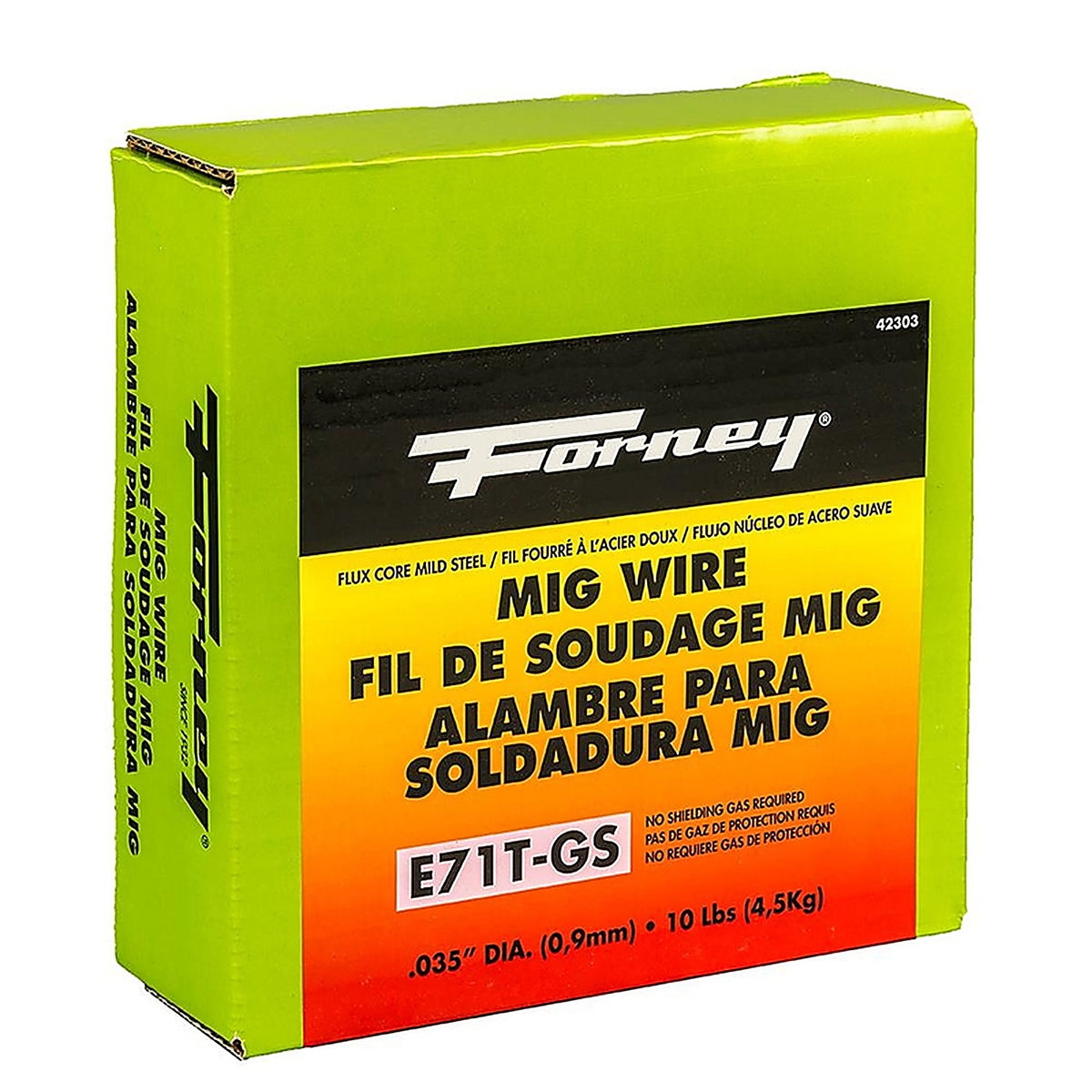 Forney 42303 0.035 in. Mild Steel MIG Welding Wire 10 lb