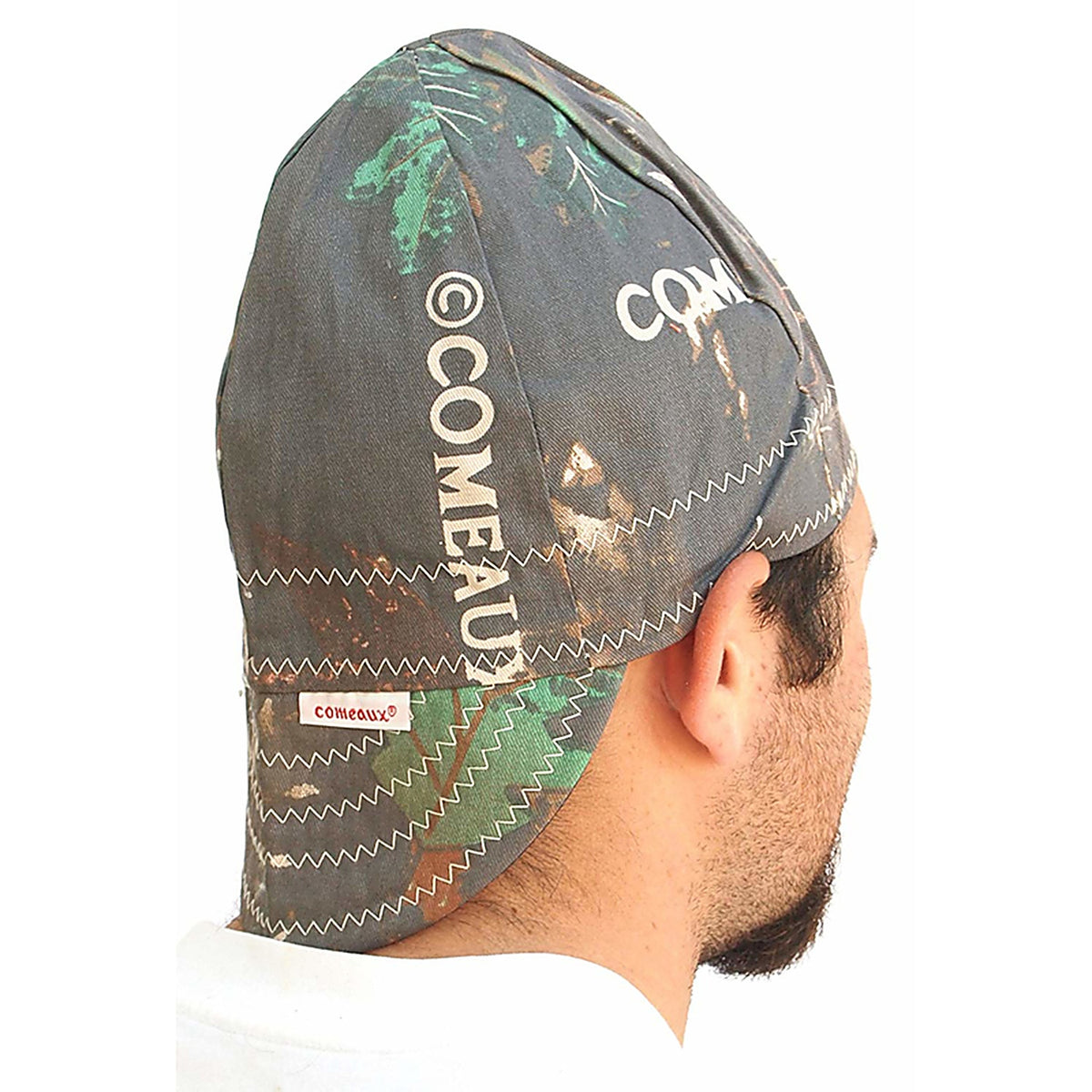 Forney 55817 7-3/8 in. W Cotton Welding Cap Multicolored 1 pc