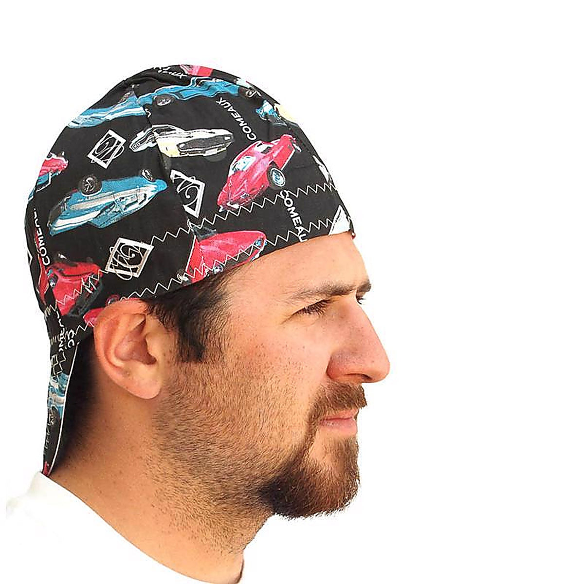 Forney 55820 7.75 in. H X 7.75 in. W Cotton Welding Cap Multicolored 1 pc