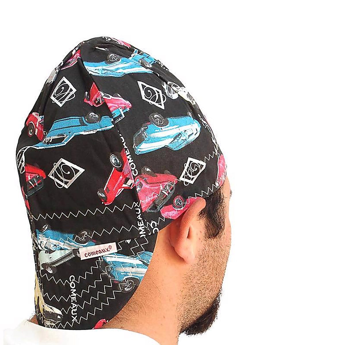 Forney 55820 7.75 in. H X 7.75 in. W Cotton Welding Cap Multicolored 1 pc
