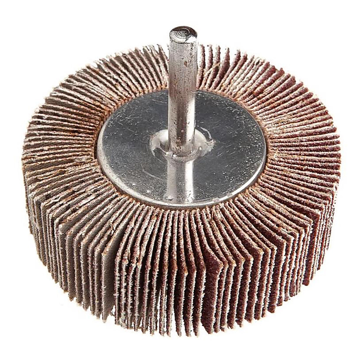 Forney 60181 3 in. D X 1/4 in. S Aluminum Oxide Flap Wheel 60 Grit 1 pc