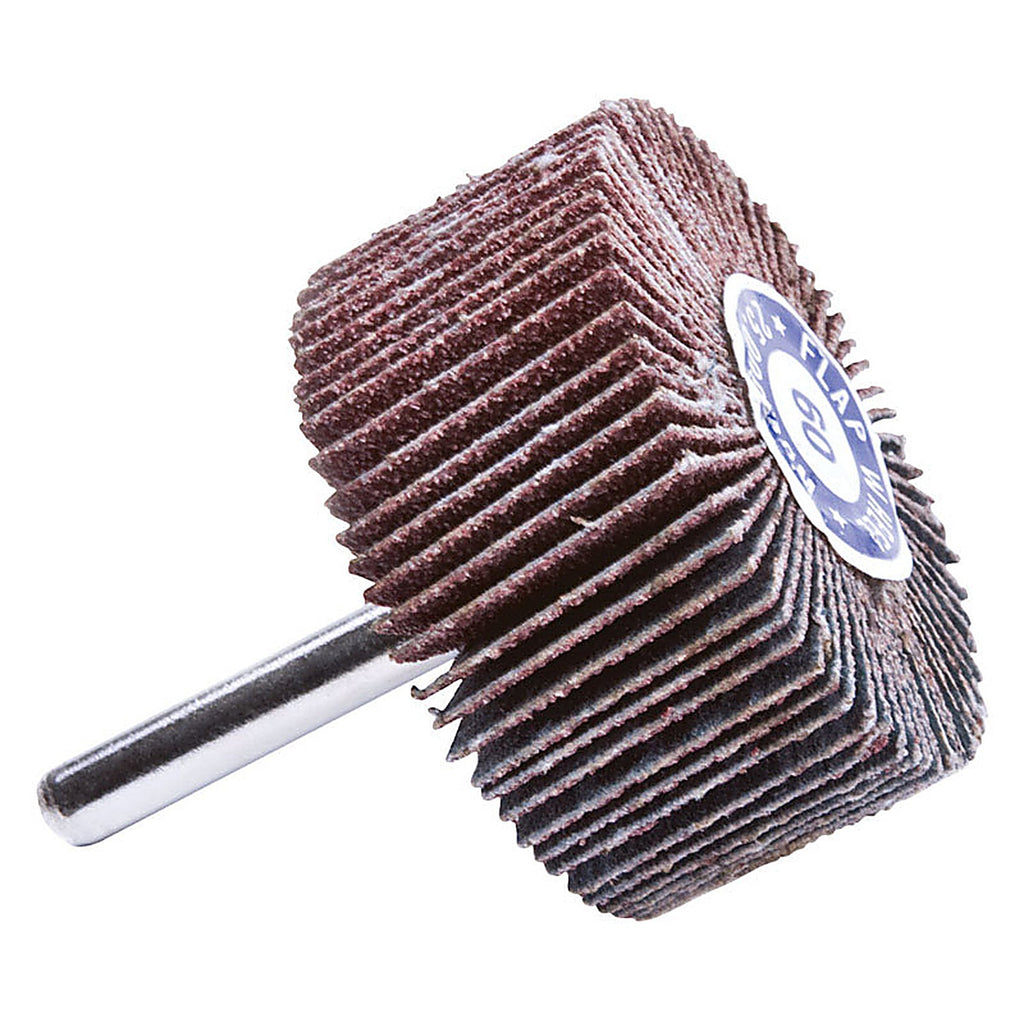 Forney 60184 2 in. D X 1/4 in. S Aluminum Oxide Flap Wheel 60 Grit 1 pc
