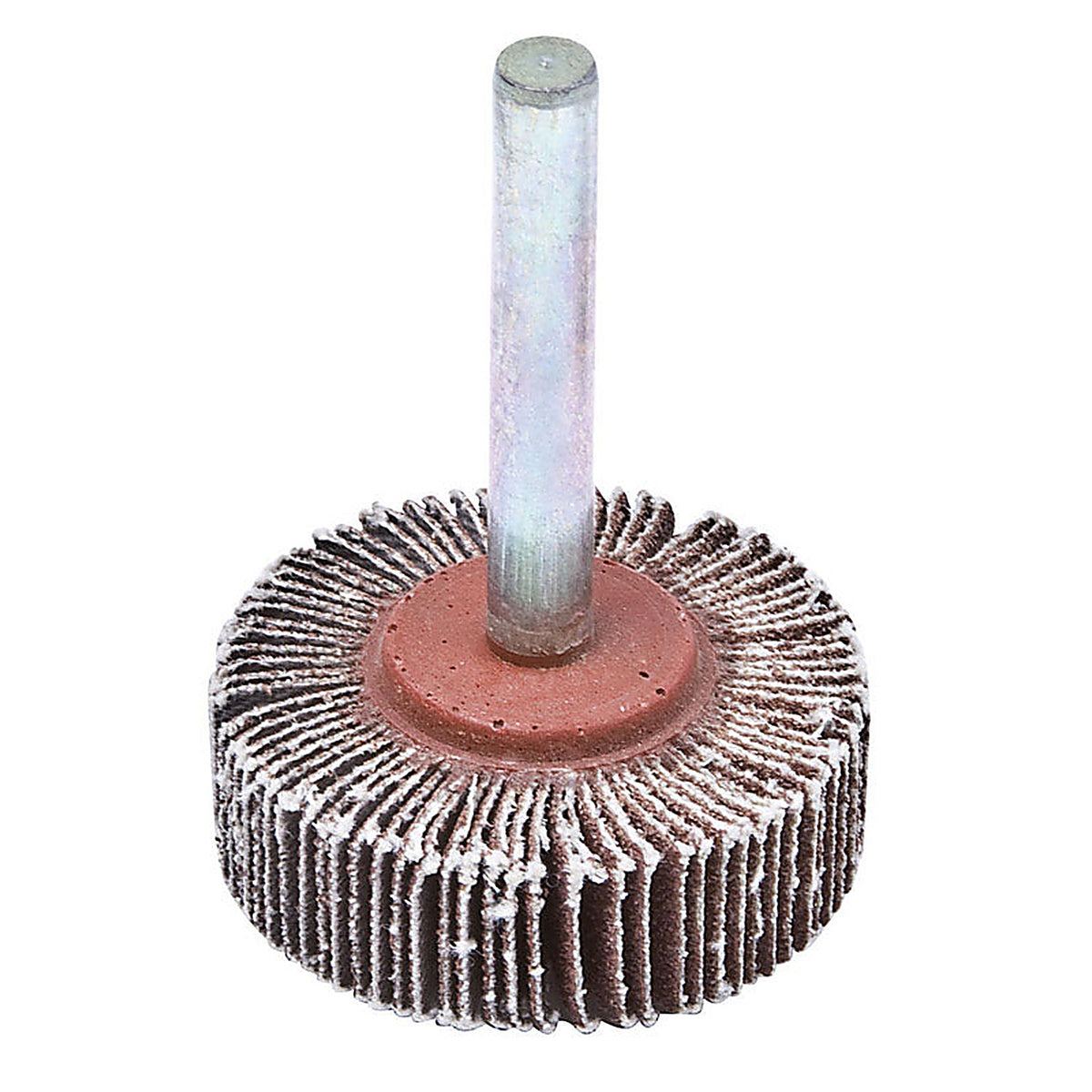 Forney 60188 1-1/2 in. D X 1/4 in. S Aluminum Oxide Flap Wheel 80 Grit 1 pc