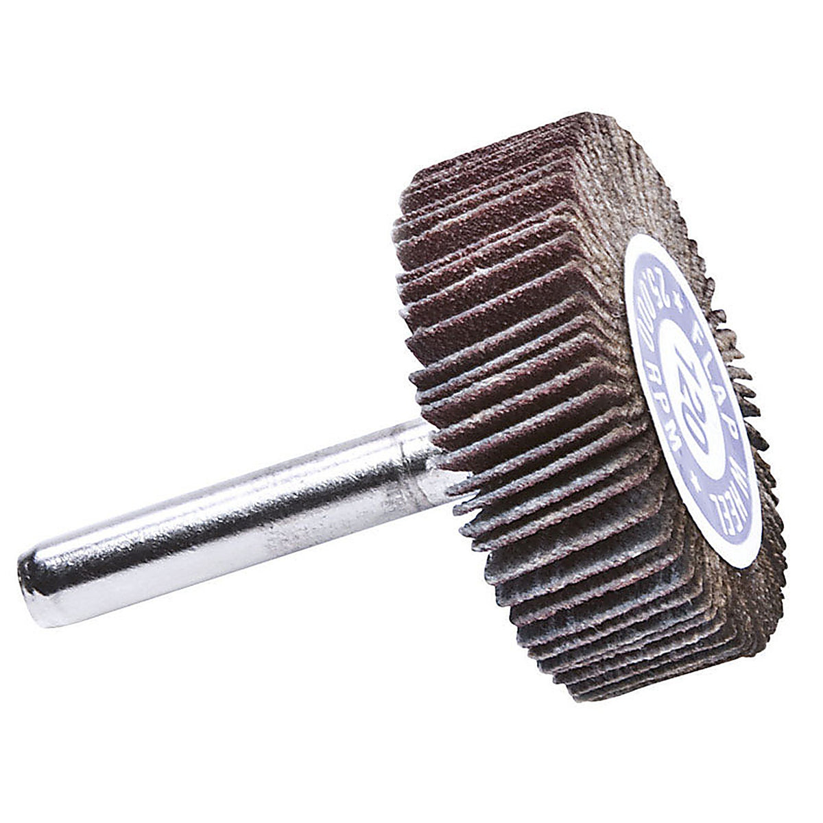 Forney 60189 1-1/2 in. D X 1/4 in. S Aluminum Oxide Flap Wheel 120 Grit 1 pc