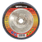 Forney 71920 4-1/2 in. D X 5/8 in. S Zirconia Aluminum Oxide Flap Disc 40 Grit 1 pc