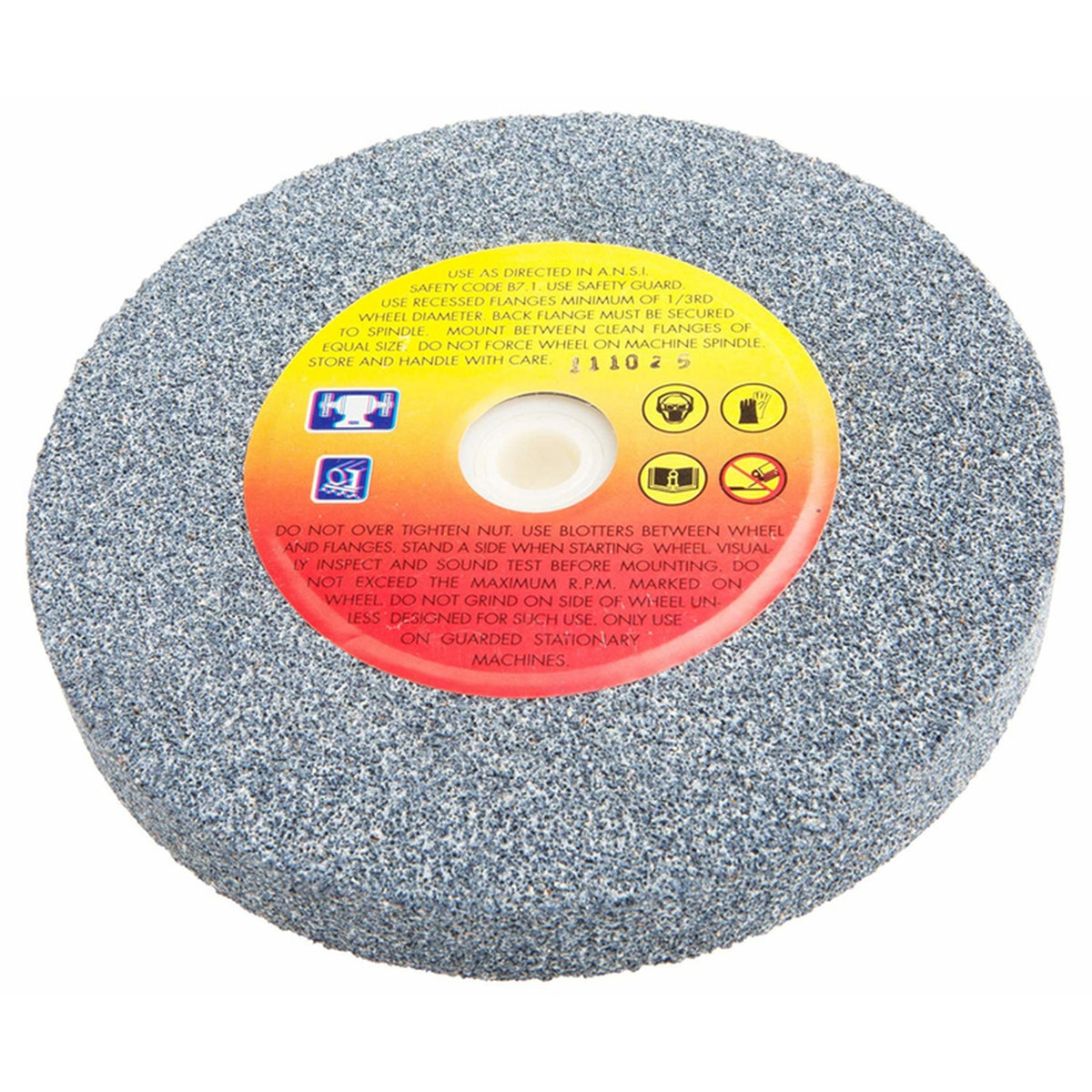Forney 72401 6 in. D X 3/4 in. thick T X 1 in. in. S Bench Grinding Wheel 1 pc