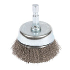 Forney 72731 3 in. D X 1/4 in. S Coarse Steel Crimped Wire Cup Brush 6000 rpm 1 pc