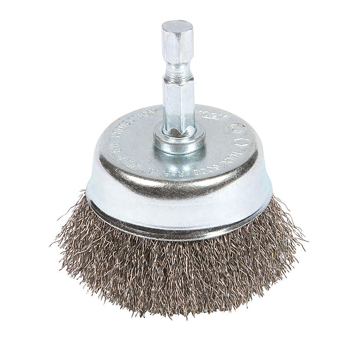 Forney 72731 3 in. D X 1/4 in. S Coarse Steel Crimped Wire Cup Brush 6000 rpm 1 pc