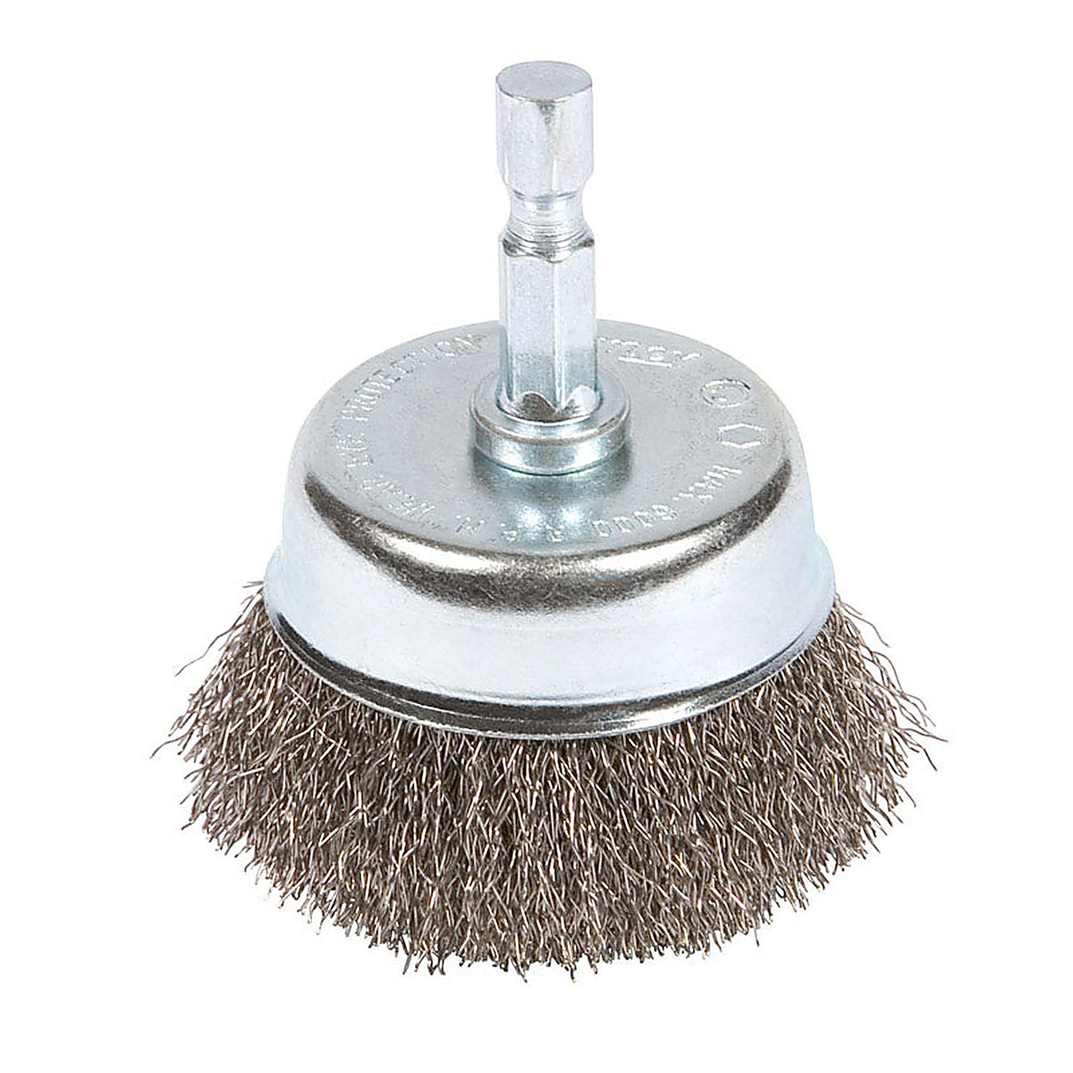 Forney 72732 3 in. D X 1/4 in. S Fine Steel Crimped Wire Cup Brush 6000 rpm 1 pc