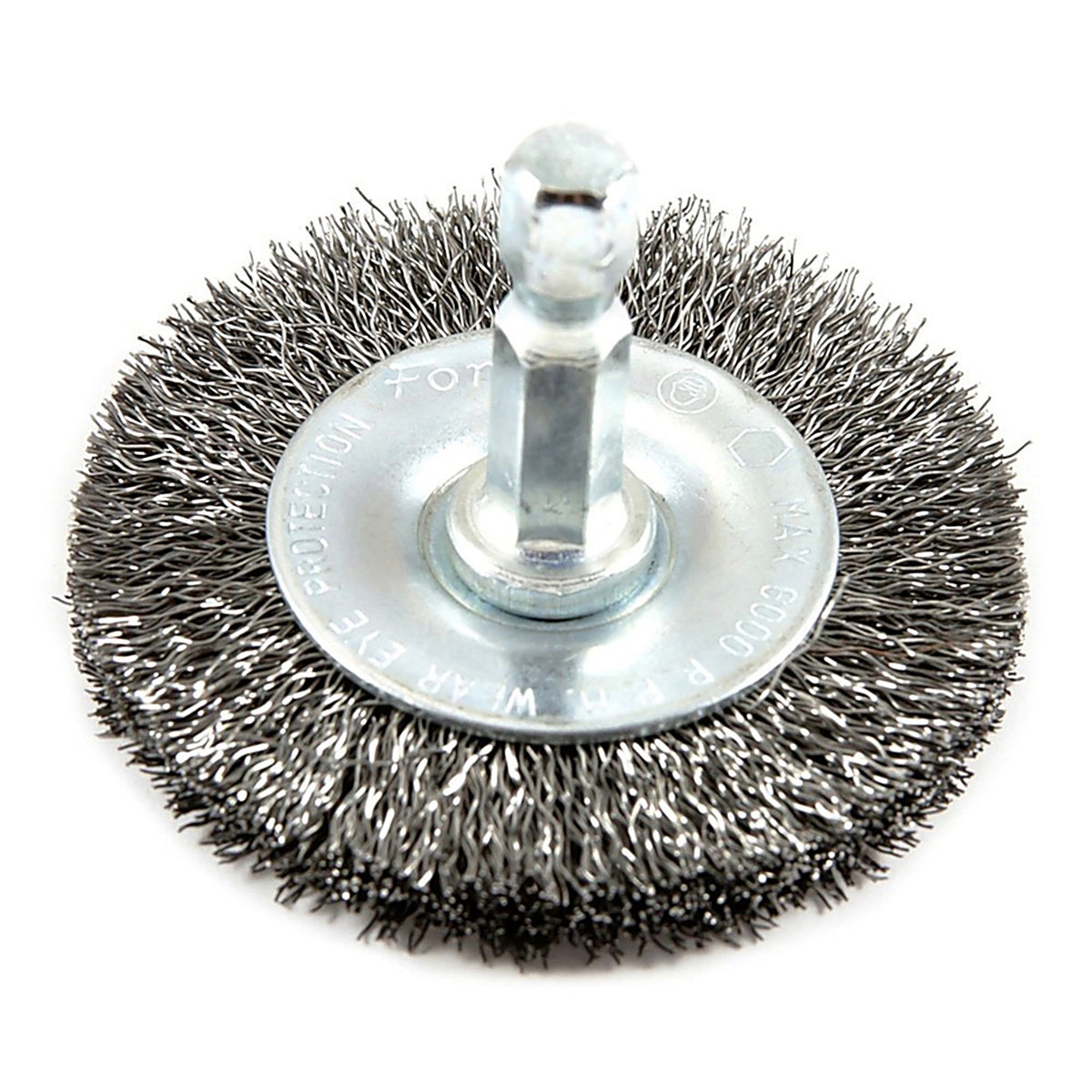Forney 72735 3 in. Crimped Wire Wheel Brush Metal 6000 rpm 1 pc