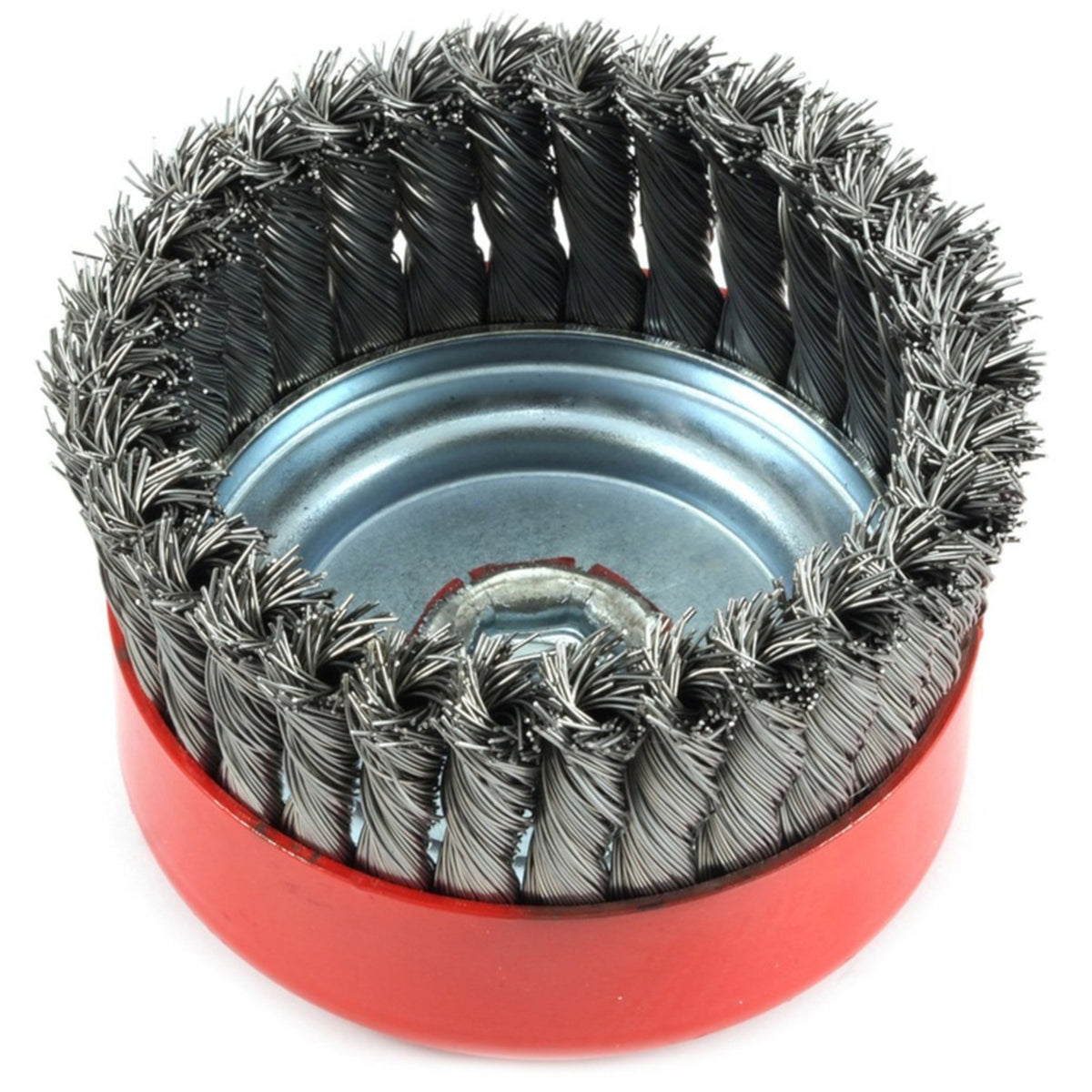 Forney 72756 6 in. D X 5/8 in. S Knotted Steel Cup Brush 6500 rpm 1 pc