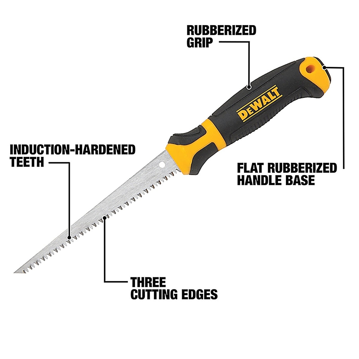 DeWalt - DWHT20540 - 6 In. Carbon Steel Jab Saw 8 TPI