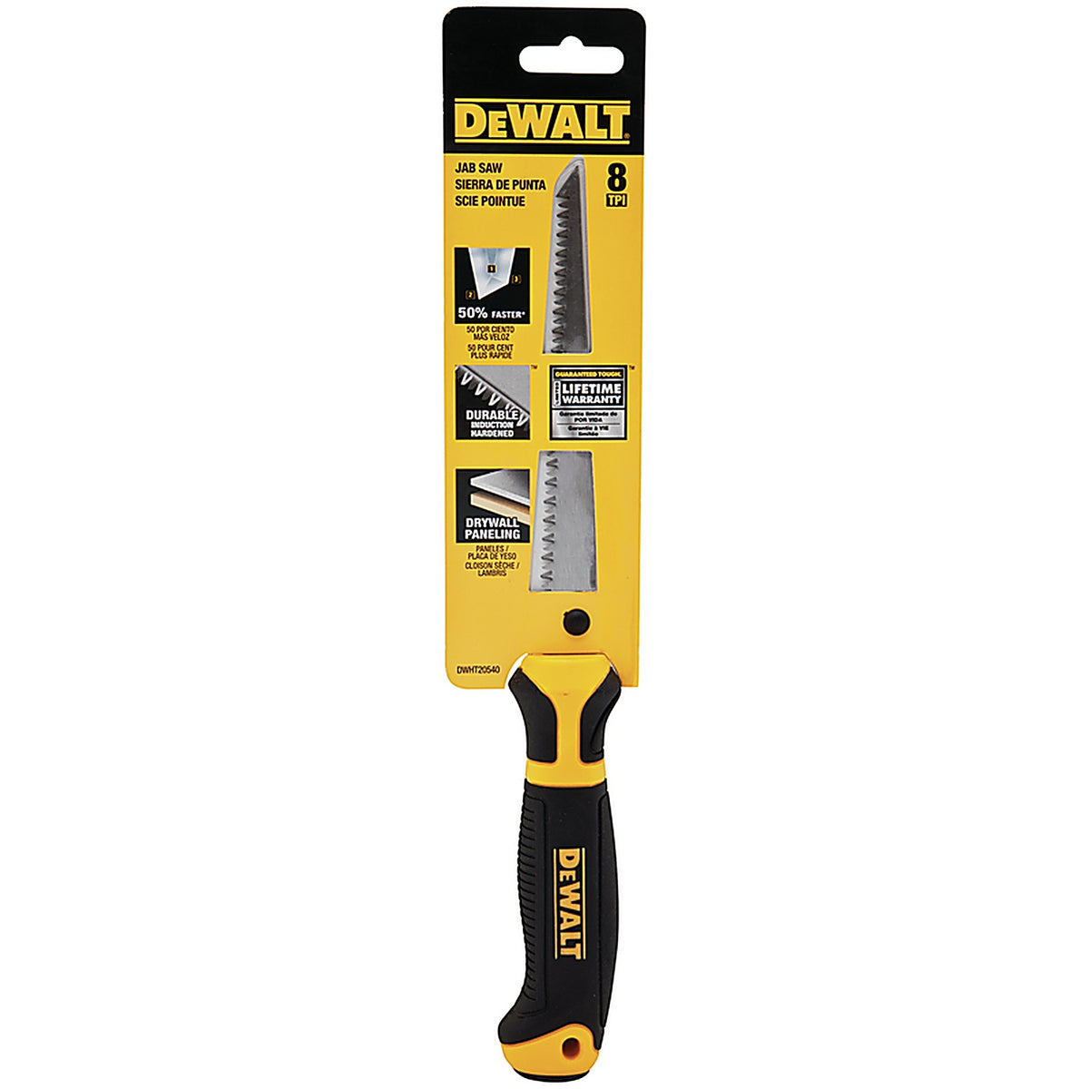 DeWalt - DWHT20540 - 6 In. Carbon Steel Jab Saw 8 TPI