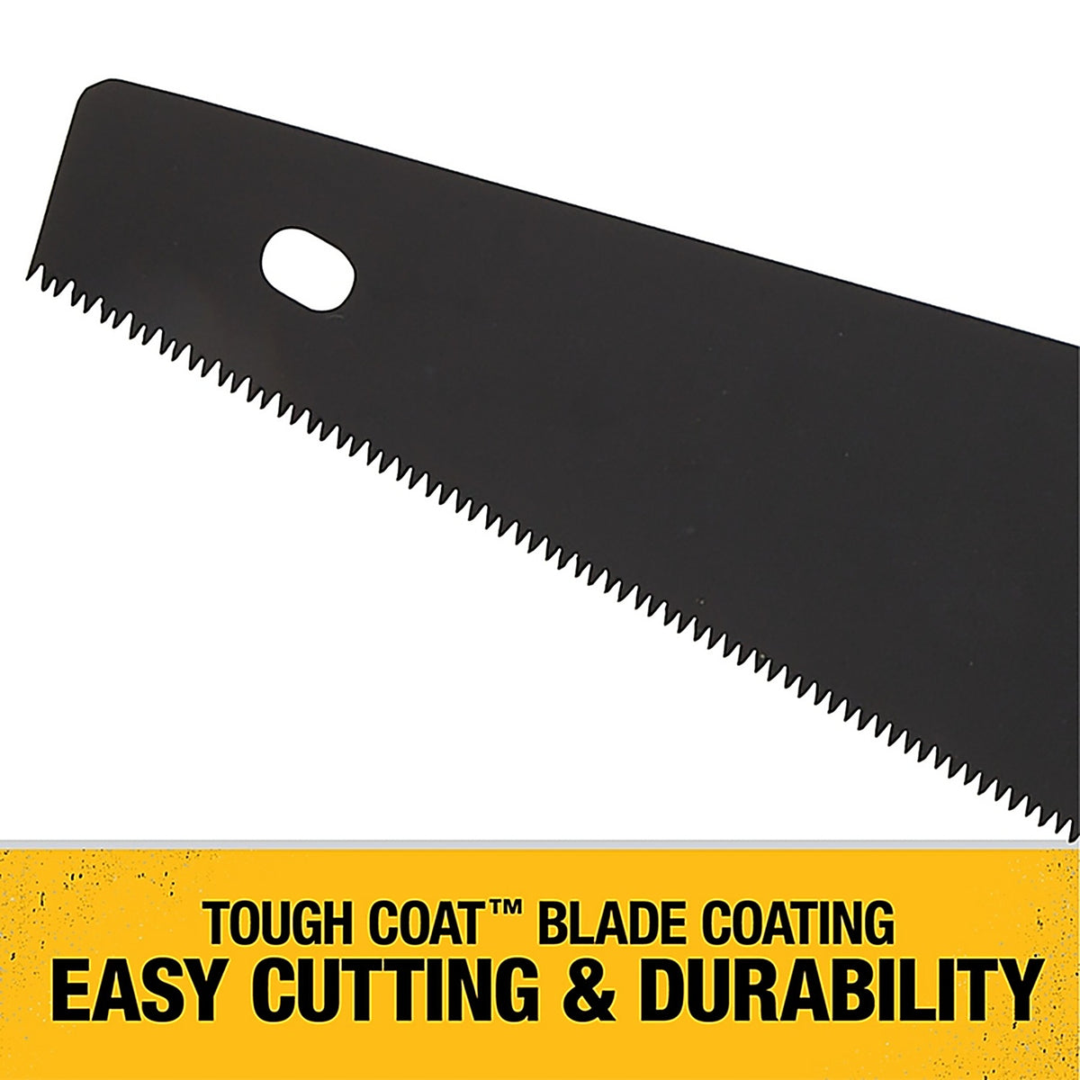 DeWalt DWHT20544L 15 in. Carbon Steel Hand Saw 8 TPI 1 pc