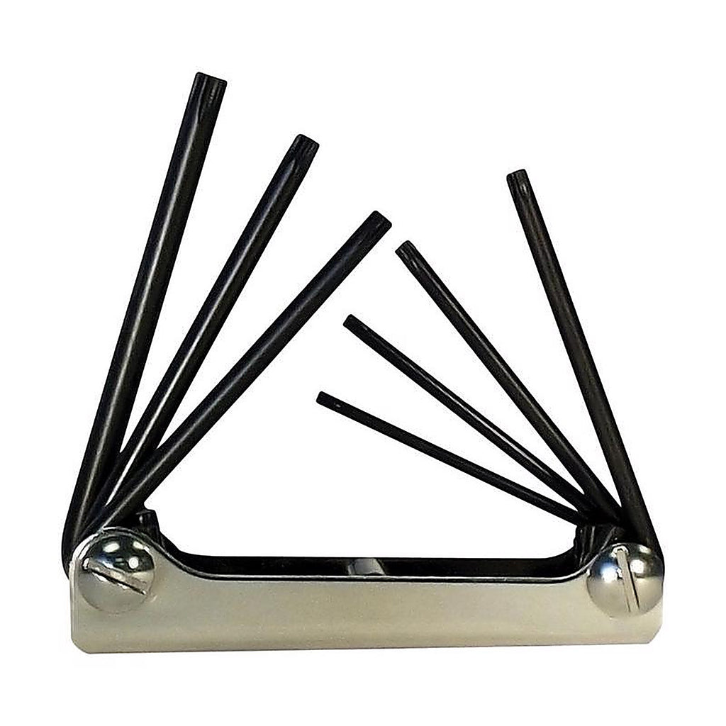 Eklind Tool 22571 Torx Assorted Fold-Up Torx Hex Key Set Multi-Size in. 7/pc.