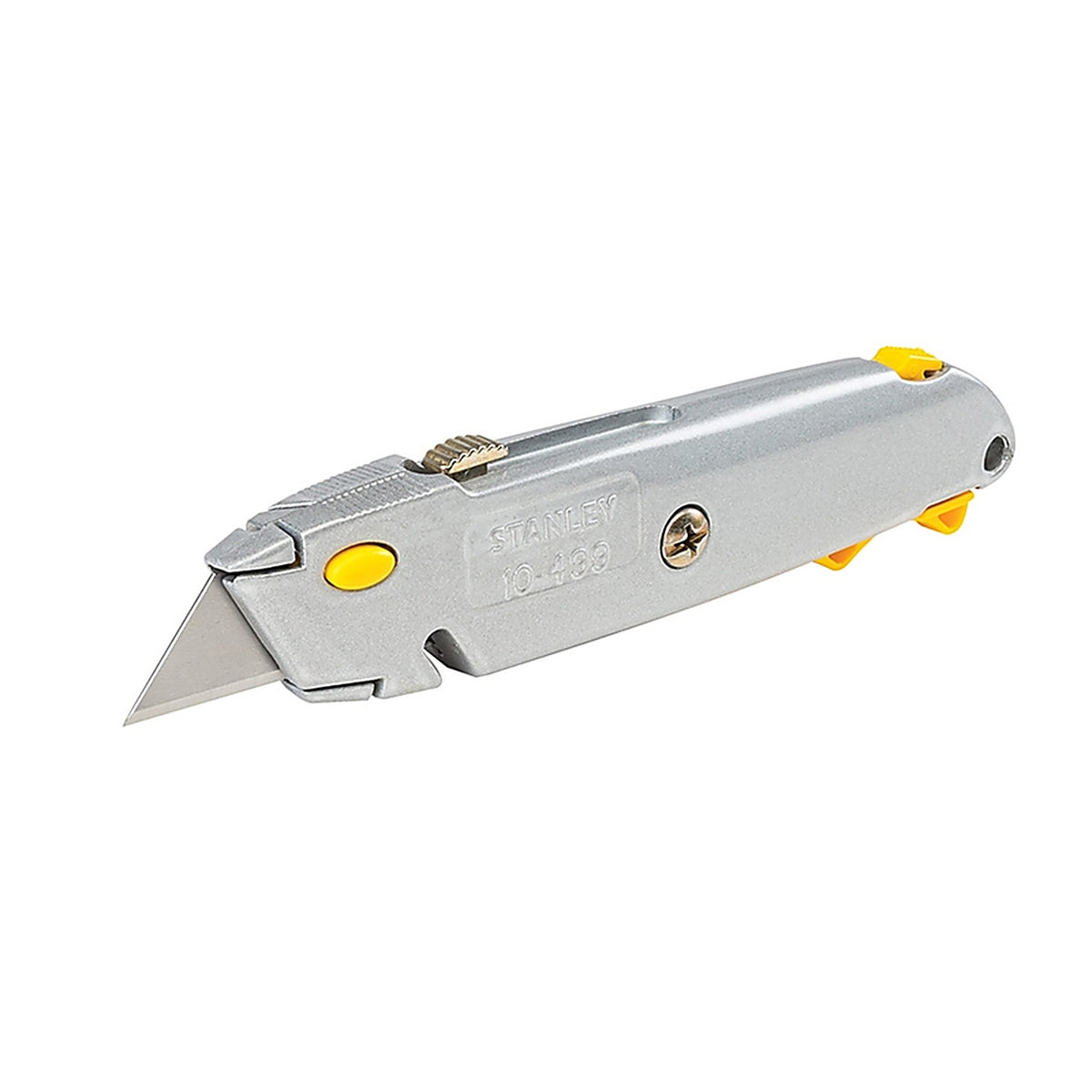 Stanley 10-499 QuickChange 6-3/8 in. Retractable Utility Knife Gray 1/Pack