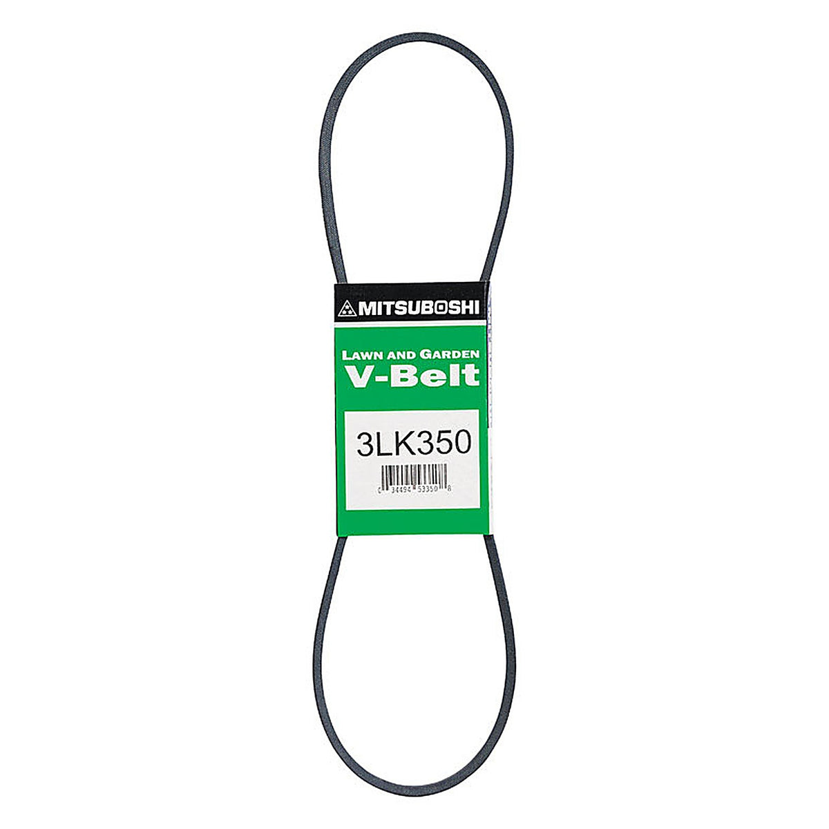 Mitsuboshi - 3LK350 - Super KB Standard V-Belt 0.38 In. W X 35 In. L for Snow Blowers
