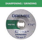 Dremel - EZ541GR - Ez Lock 1-1/2 In. D Metal Grinding Wheel
