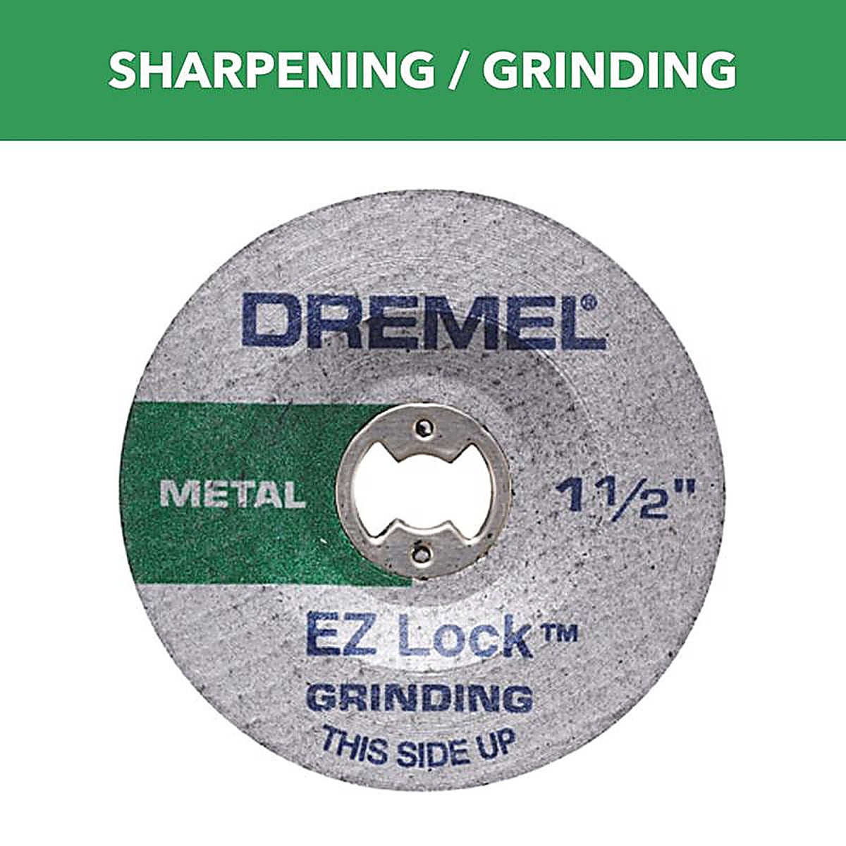 Dremel - EZ541GR - Ez Lock 1-1/2 In. D Metal Grinding Wheel