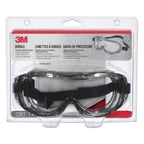 3M 91264-80025T Chemical Splash Goggles Clear Lens Black Frame 1 pc