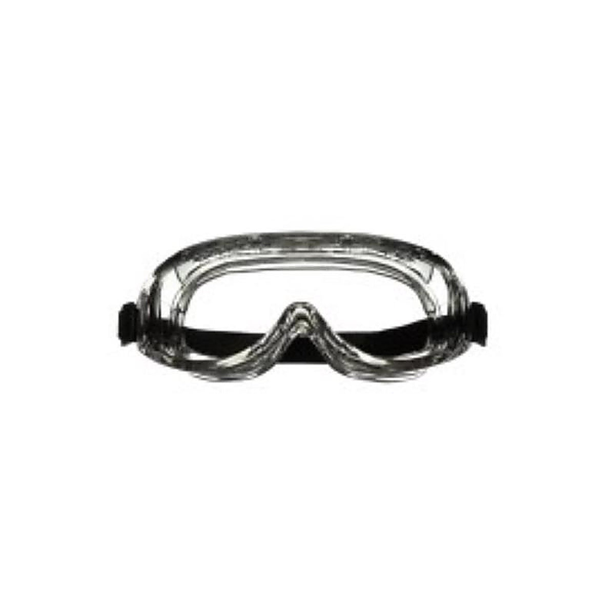 3M 91264-80025T Chemical Splash Goggles Clear Lens Black Frame 1 pc