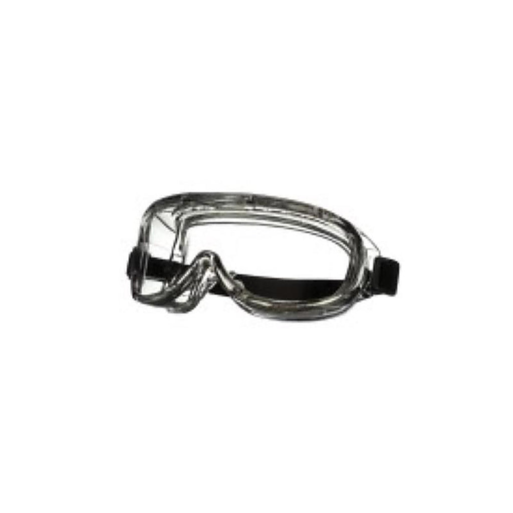 3M 91264-80025T Chemical Splash Goggles Clear Lens Black Frame 1 pc