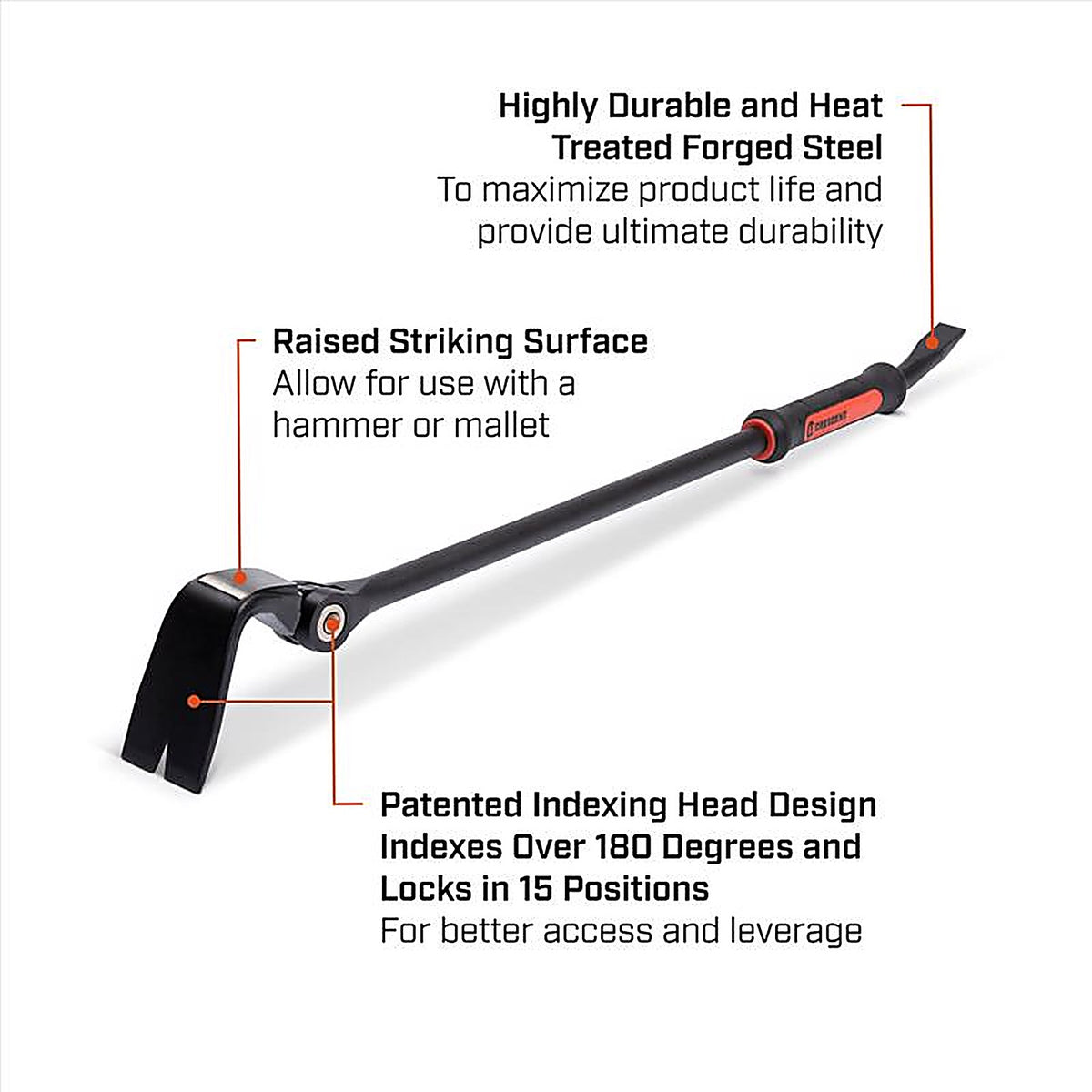Crescent - DB30X-06 - 30 In. Pry Bar 1 Pack