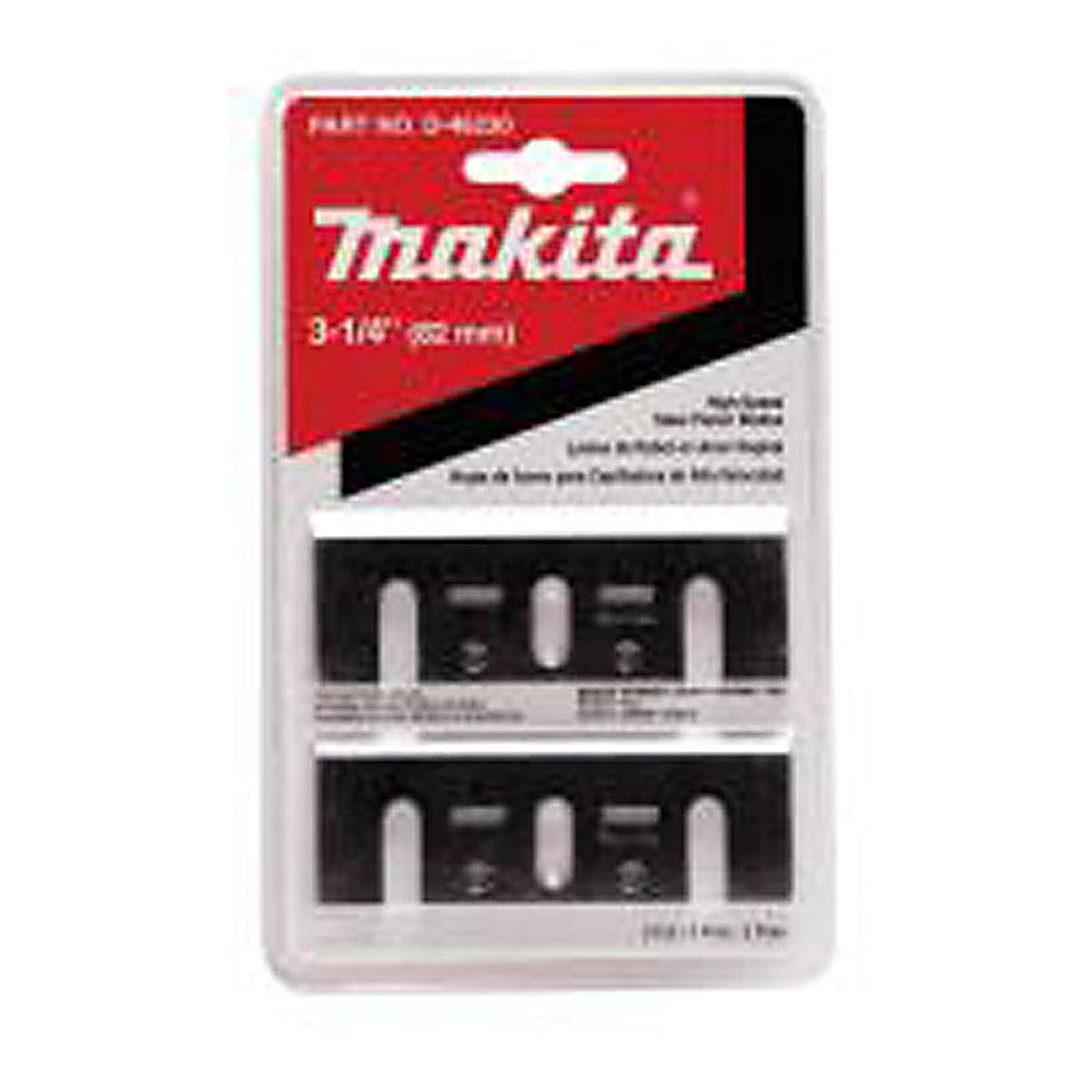 Makita - D-46230 - 3-1/4 In. L Steel Planer Blade 2 Pack