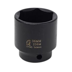 Sunex 236M 1/2in. Drive Impact Socket, 36mm