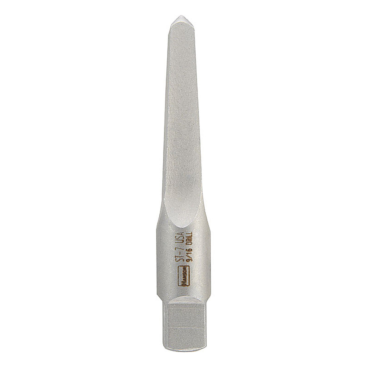 Irwin 53607 Hanson 9/16 in. x 9/16 in. Dia. Carbon Steel Straight Screw Extractor 7 in. 1/pc.