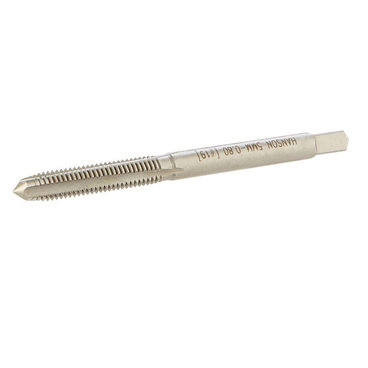 Irwin 8322ZR Hanson High Carbon Steel Metric Plug Tap 5mm-0.80 1/pc.