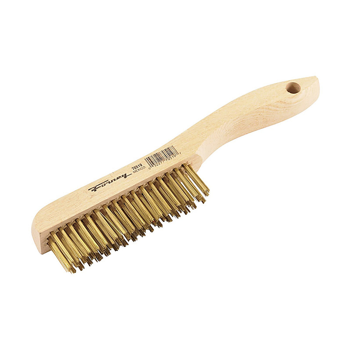 Forney 70519 9.5 in. L X 10.25 in. W Wire Brush Wood 1 pc