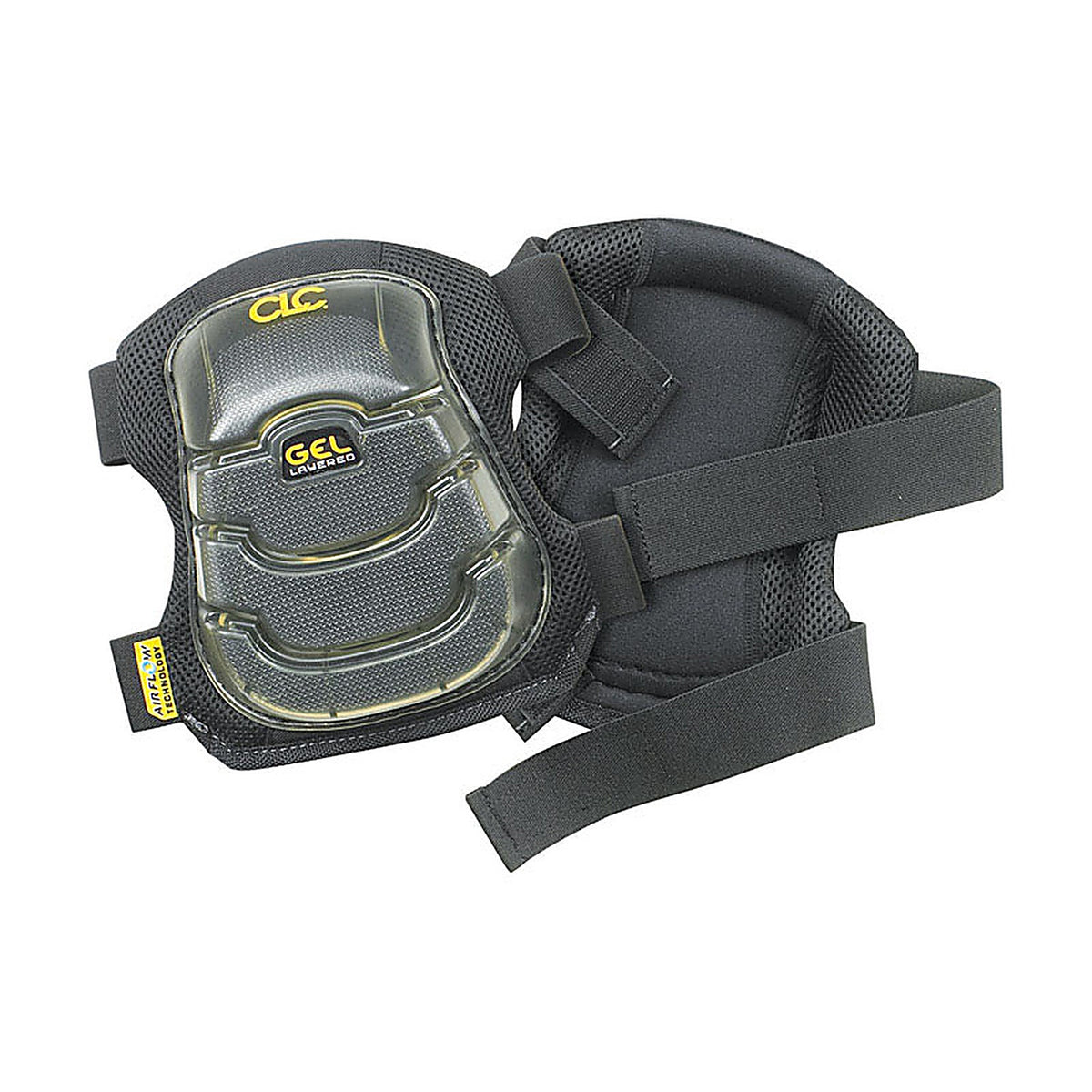 CLC 367 7.37 in. L X 4.5 in. W Foam Knee Pads Black