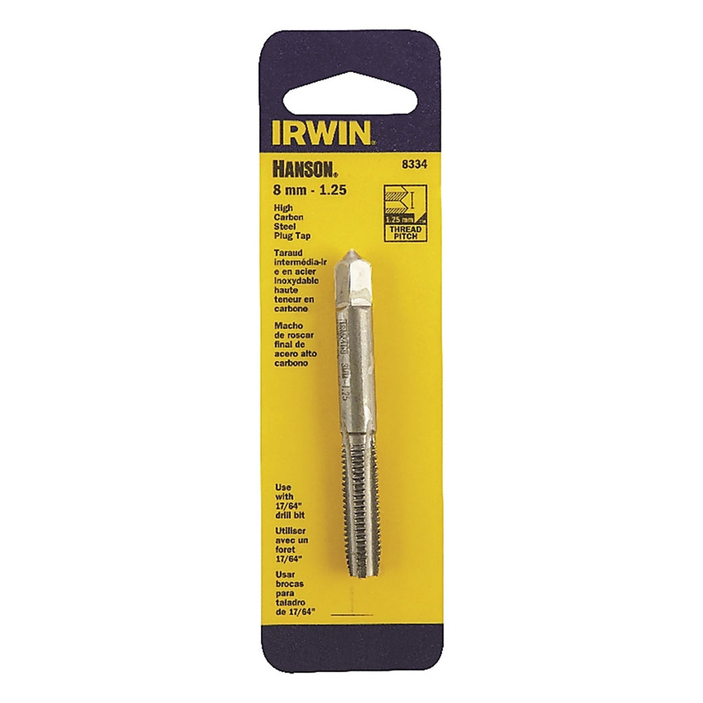 Irwin 8334 Hanson High Carbon Steel Metric Plug Tap 1/pc.